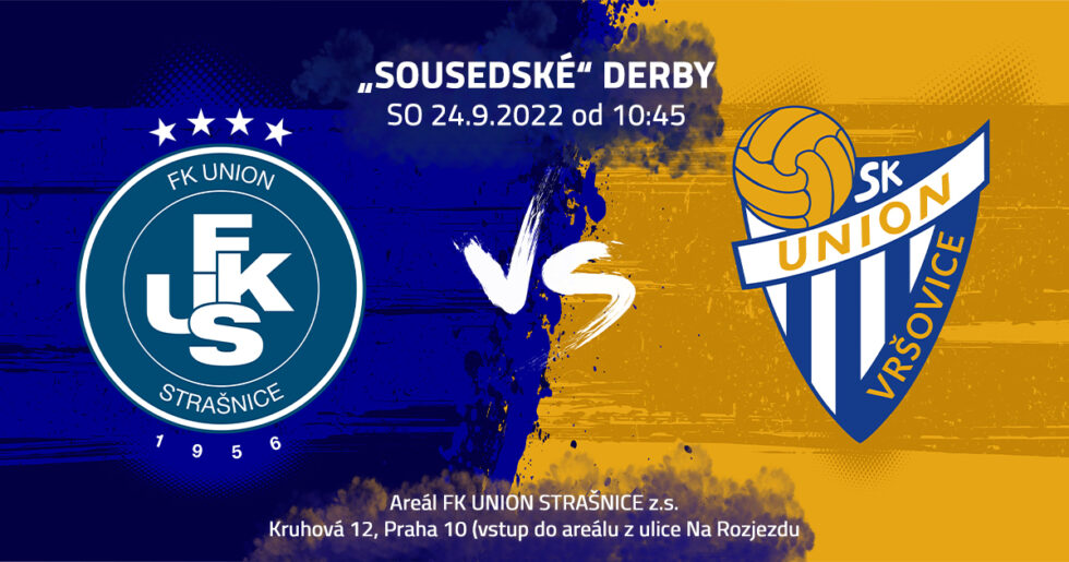 Pozvánka Na „Sousedské Derby“ | FK Union Strašnice